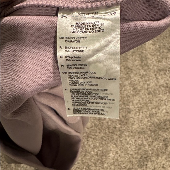 adidas Light Purple/Gray Quarter-Zip Pullover - Picture 6 of 6